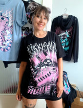 Afbeelding in Gallery-weergave laden, T-shirt with Escher Cat