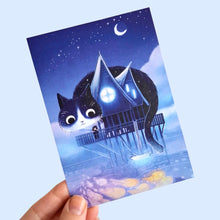 Afbeelding in Gallery-weergave laden, Single Postcard 'Blue Hour'
