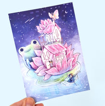 Afbeelding in Gallery-weergave laden, Single Postcard 'Flower House'
