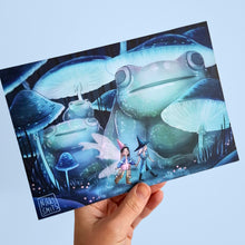 Afbeelding in Gallery-weergave laden, A5 art print 'Kaeru'
