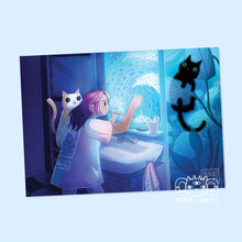 Afbeelding in Gallery-weergave laden, A5 art print 'Through the Looking-Glass'
