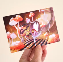 Afbeelding in Gallery-weergave laden, Single Postcard 'Mushroom Fairy'
