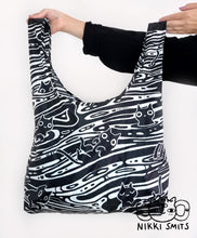 Afbeelding in Gallery-weergave laden, Reuseable Shopping bag Portal Kitties
