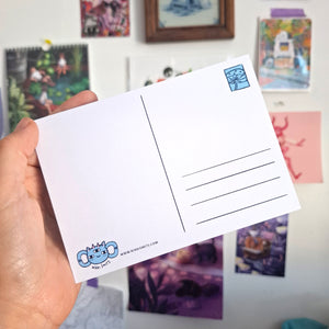 Set of 3 postcards, Will-o'-Wisp