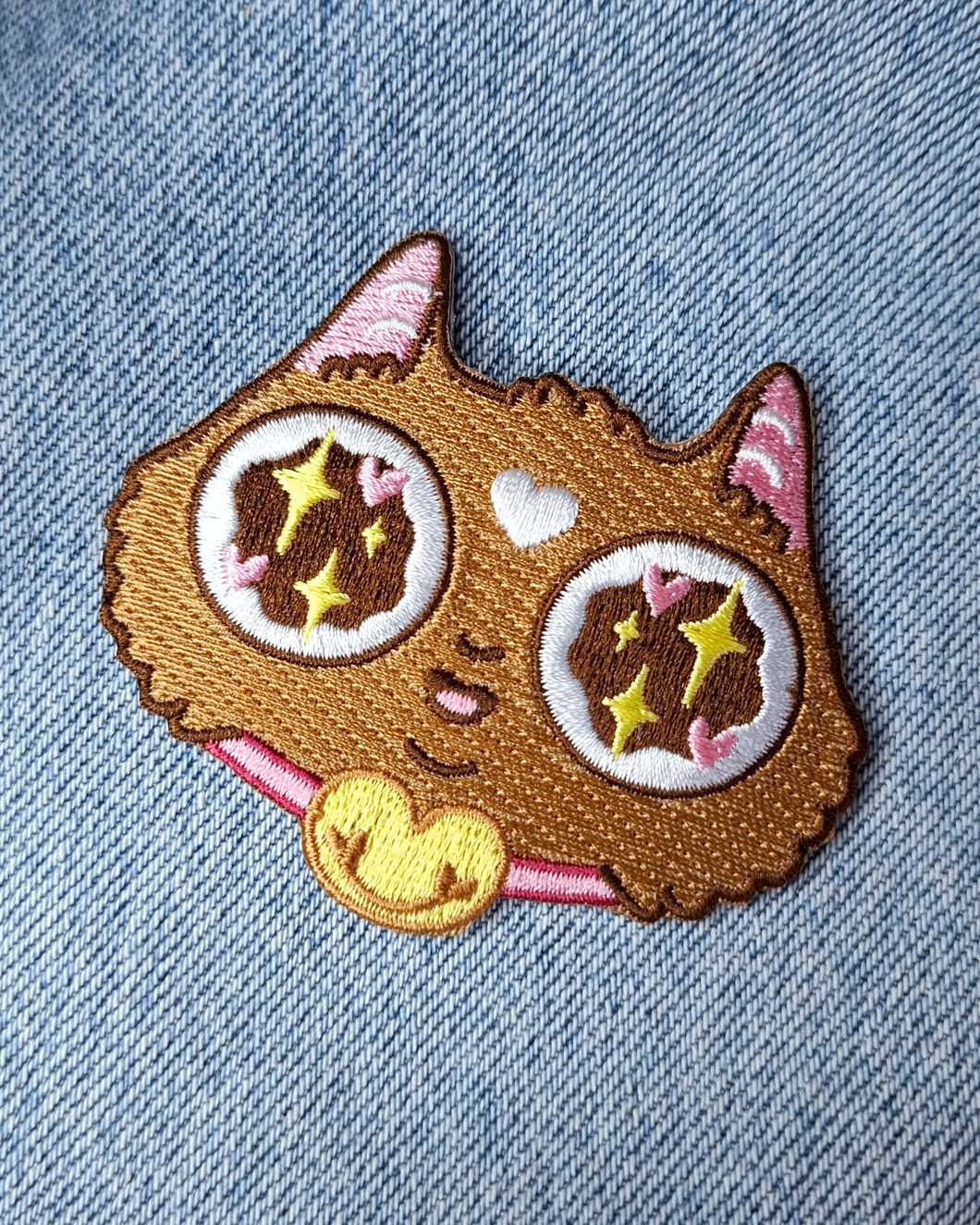 Cute Cat Iron-On Patch
