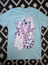 Afbeelding in Gallery-weergave laden, Demon Cat t-shirt B-grade size S
