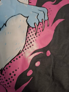 Demon Dog T-shirt B-grade, Size L