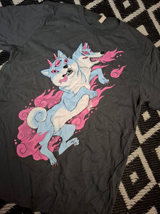 Demon Dog T-shirt B-grade, Size L