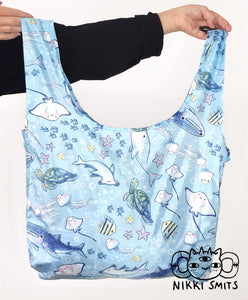 Reuseable Shopping bag Sea Creatures