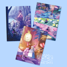 Afbeelding in Gallery-weergave laden, Set of 3 postcards, Will-o&#39;-Wisp
