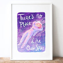 Afbeelding in Gallery-weergave laden, A3 poster There&#39;s No Place Like Outer Space SALE!
