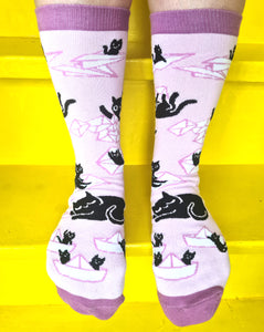 Socks with Mail Cats