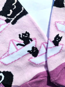 Socks with Mail Cats