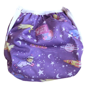 WashableSwimming Diaper Space Cats SALE!